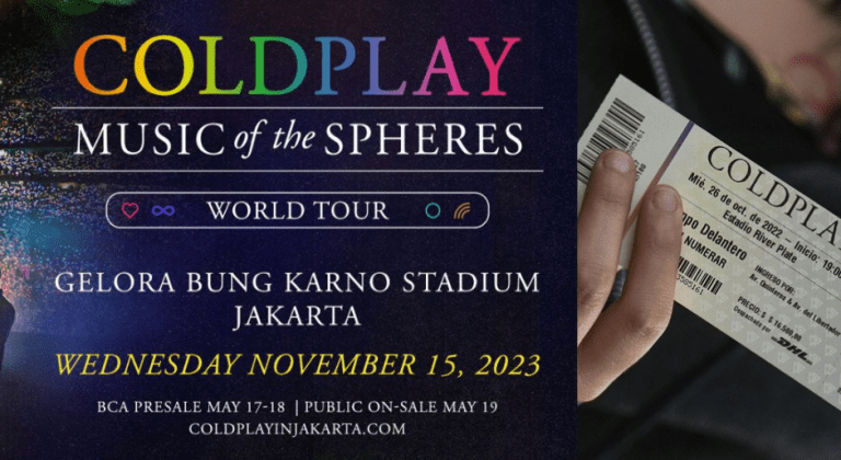 tiket konser coldplay